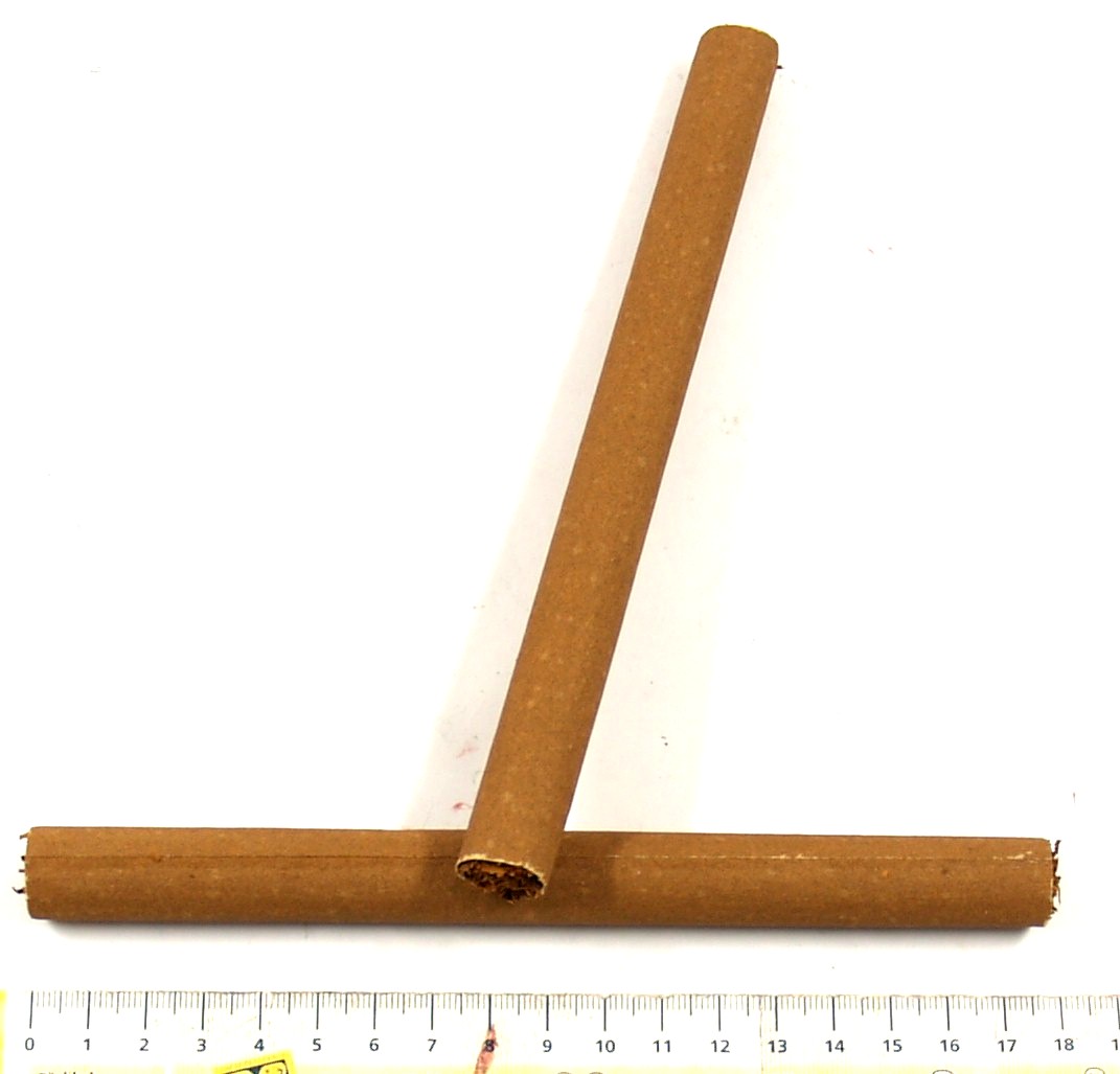 Xì gà, xì gà xén hai đầu và xì gà nhỏ, có chứa lá thuốc lá