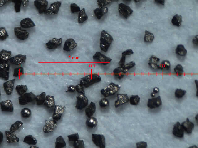 Cacbua kim loại không kết tụ trộn với nhau hoặc trộn với các chất gắn kim loại