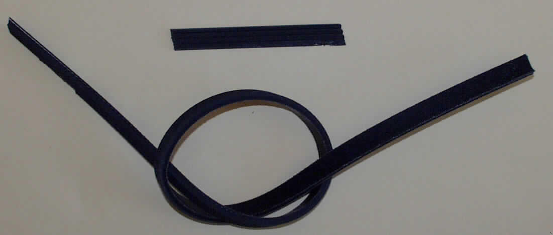 Băng truyền liên tục có mặt cắt hình thang (băng chữ V), có gân hình chữ V, với chu vi ngoài trên 60 cm nhưng không quá 180 cm